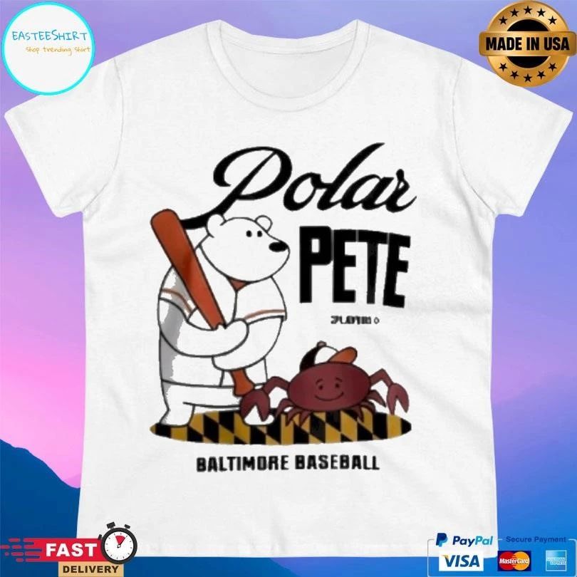 Polar Pete Players Baltimore Baseball T-shirts
