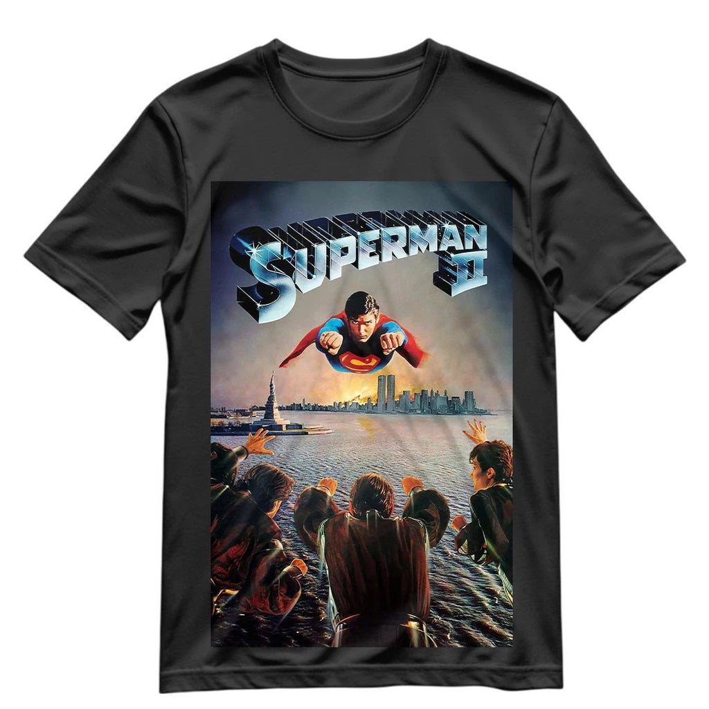 Superman T Shirt Retro Superman 2 1980 Graphic Shirt Superman Tee S-XXXL