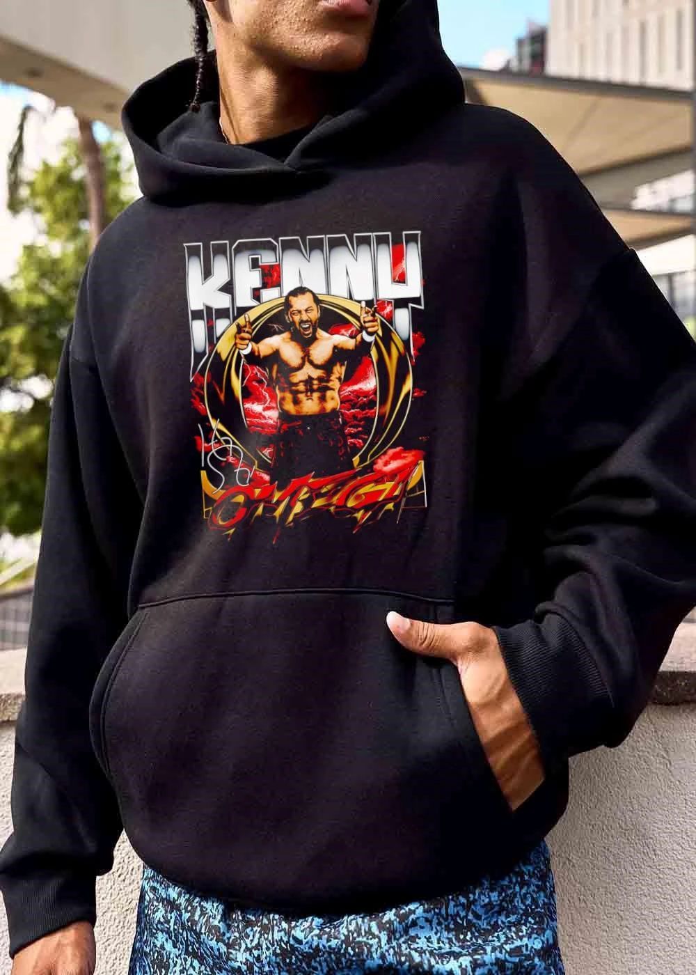 Kenny Omega Wrestler Finger Guns Golden Ring Red Lightning Bootleg shirt
