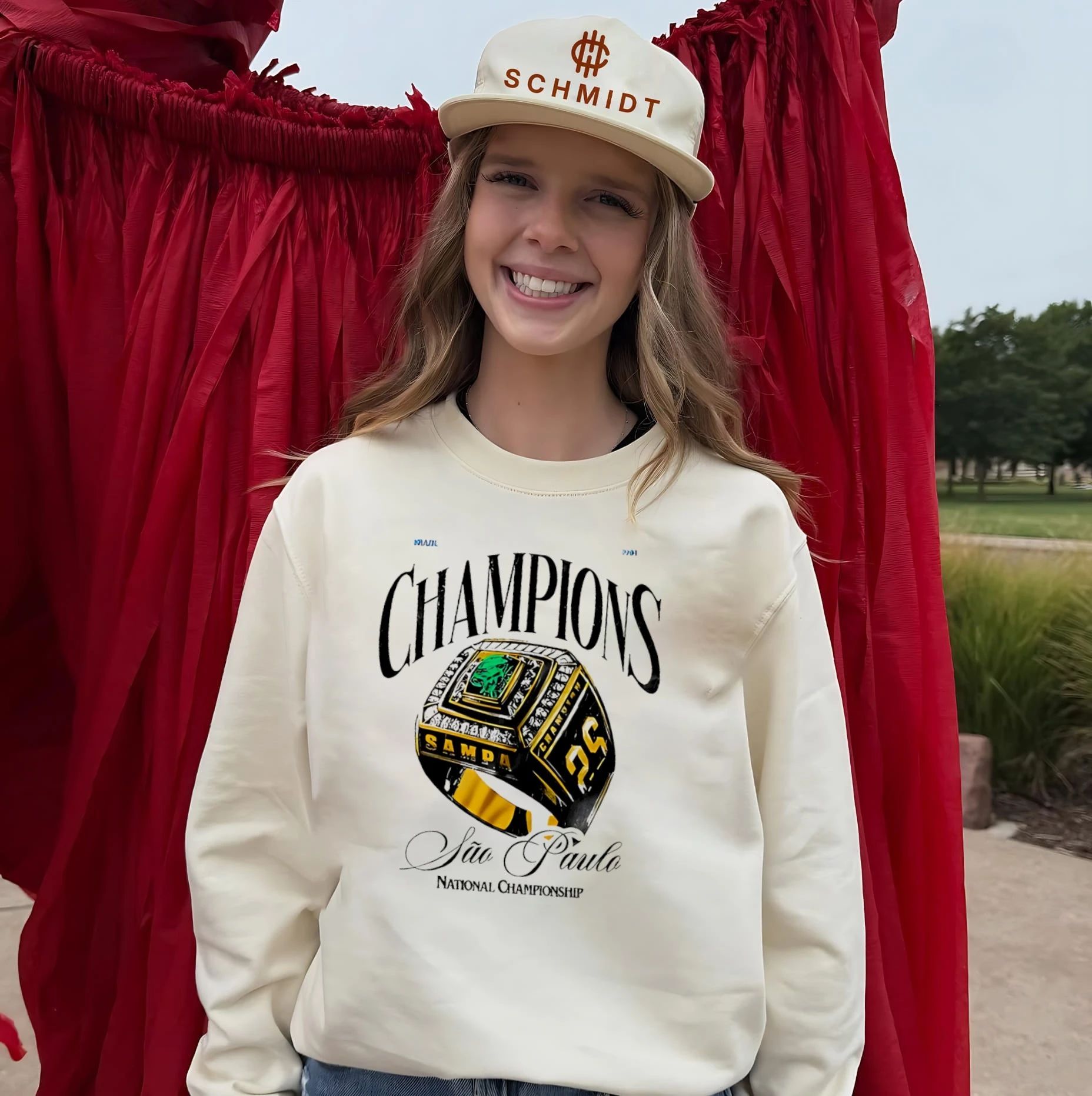 Sao Paulo 1994 National Championship ring shirt