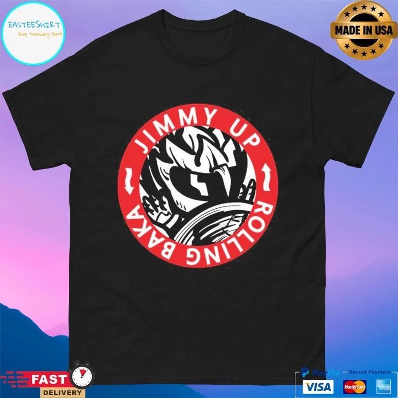 Jimmy Up Rolling Baka Logo T-shirts