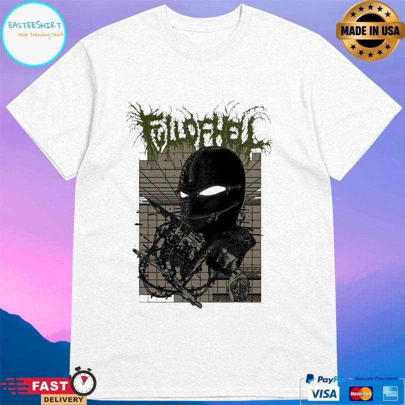 Full Of Hell Zipper Mask T-shirts