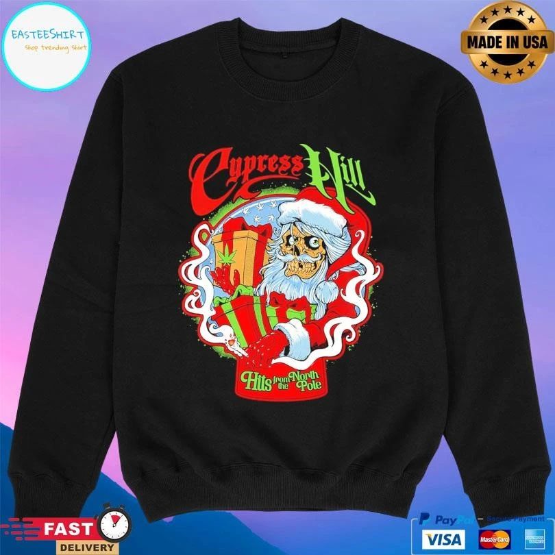 Santa Cupress Hill Hits From The North Pole Christmas 2025 T-shirts