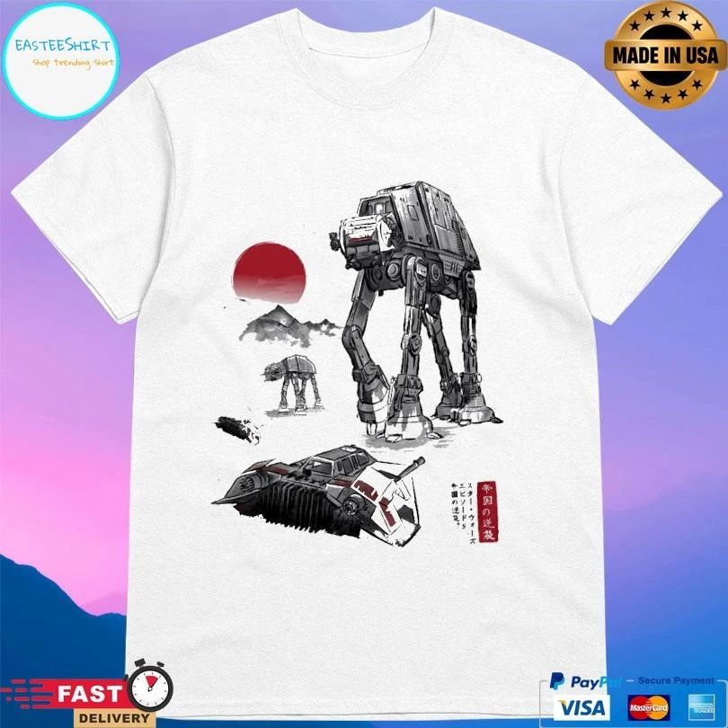 Defense Of Echo Base Sumi-e T-shirts