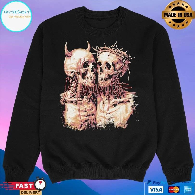 Mudvayne Zip Up Skeletons T-shirts