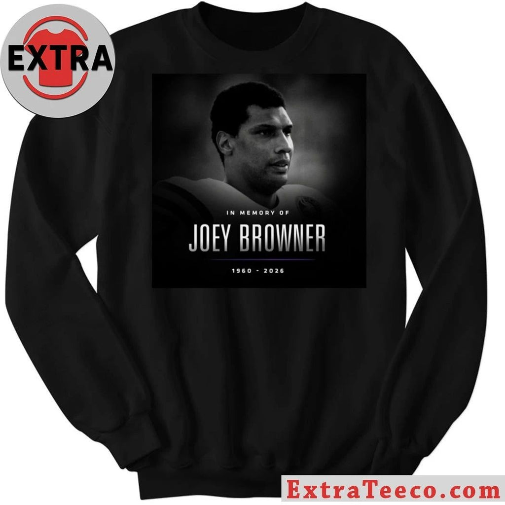 In Memory Of Joey Browner 1960 2026 Shirt – Perfect Gift for Men & Women