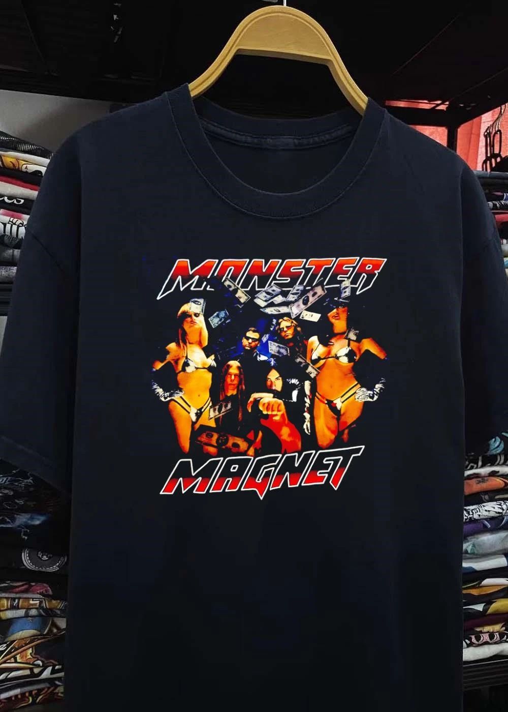 Monster Magnet Band Members Showered in Cash shirt