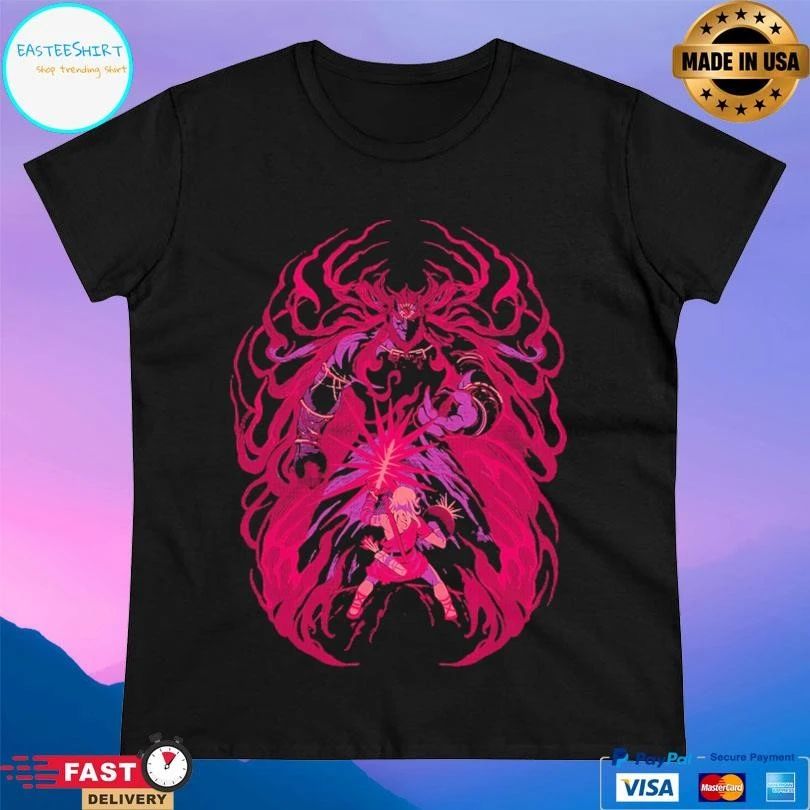 Light Against The Demon King Ilustrata T-shirts