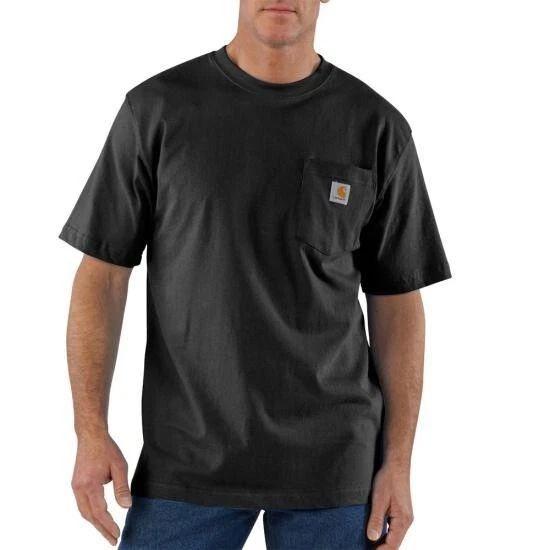 Carhartt Men's K87 Loose Fit Workwear Short Sleeve-Tshirt-15 color opts-Buy more