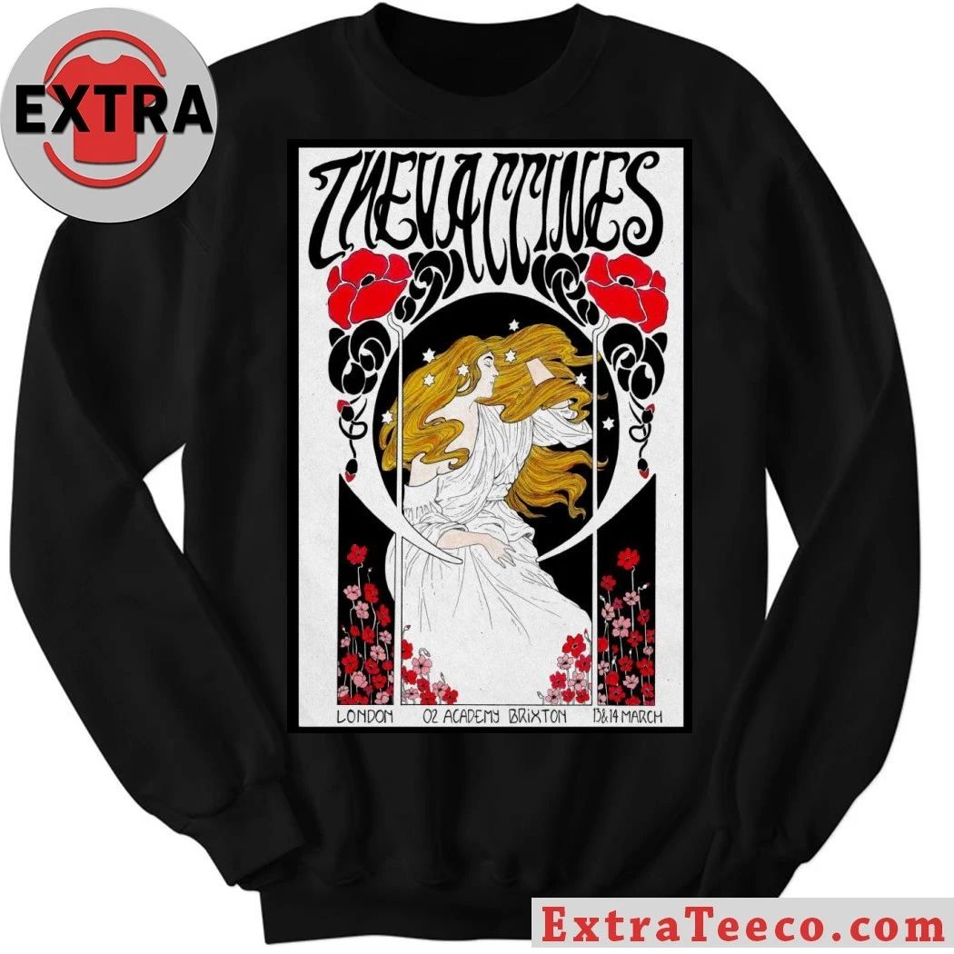 The Vaccines Mar 13-14 2026 Poster London Shirt