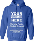 Personalized Customs Hoodie Your Text / Logo
