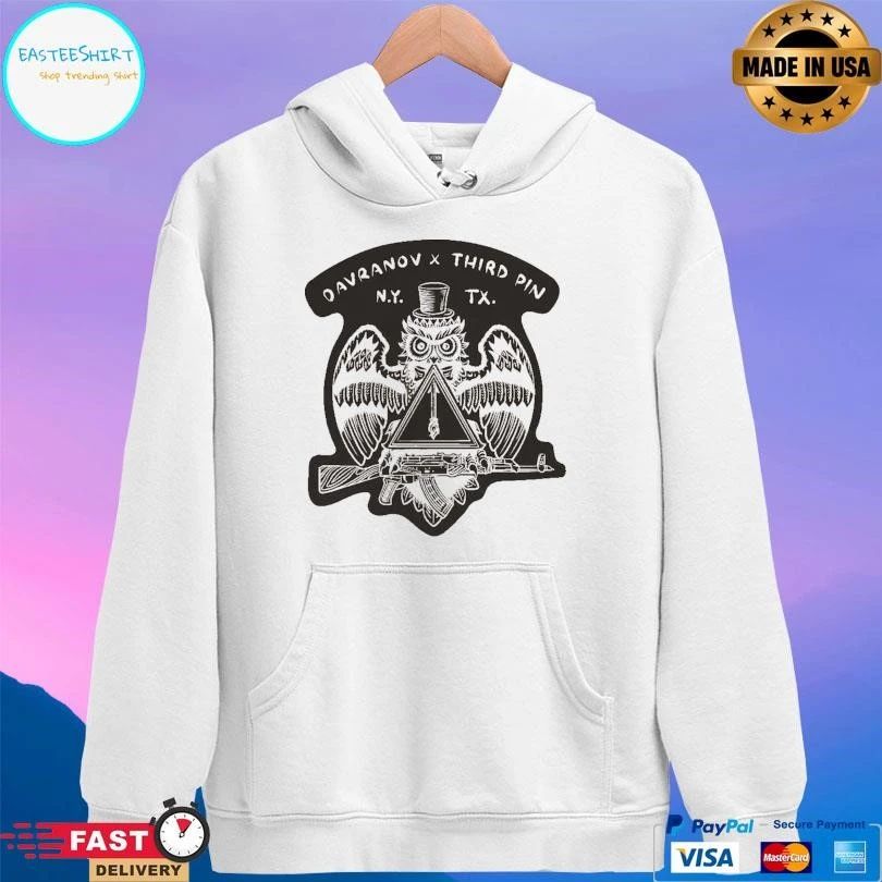 Davranov X Third Pin Ny Tx Owl T-shirts