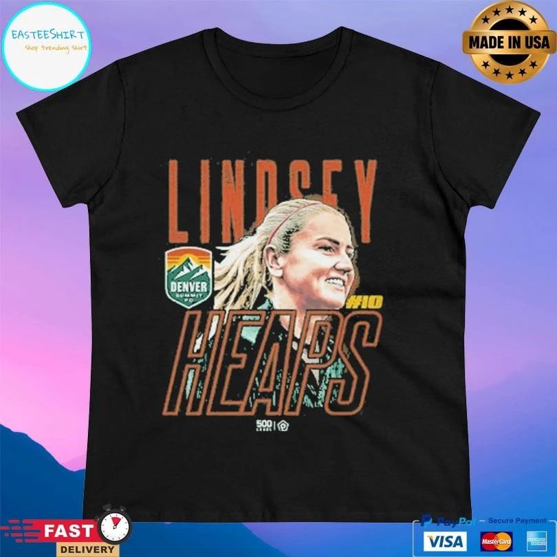 Lindsey Heaps Denver Summit FC Player Name T-shirts