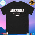 Arkansas Razorbacks Baseball Wordmark And Logo T-shirts