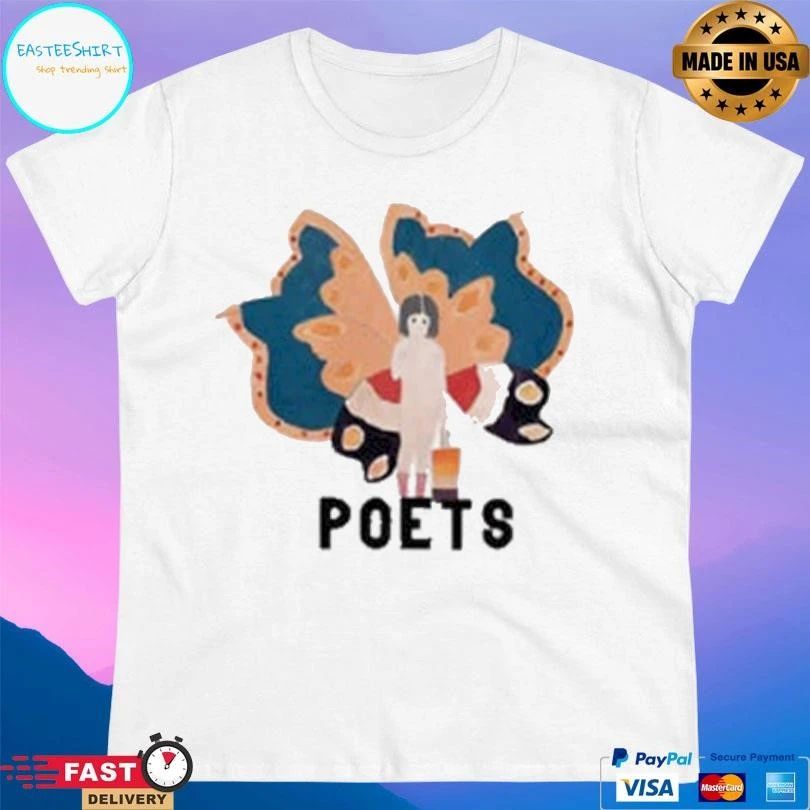 Poets Brand Butterfly Girl T-shirts