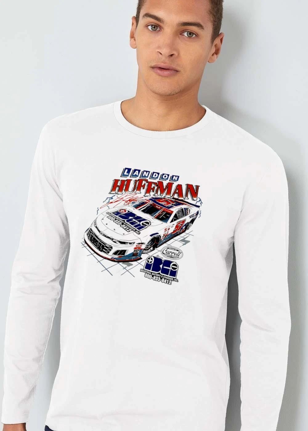 Carroll Speed Shop Industrial Battery And Charger Landon Huffman shirt