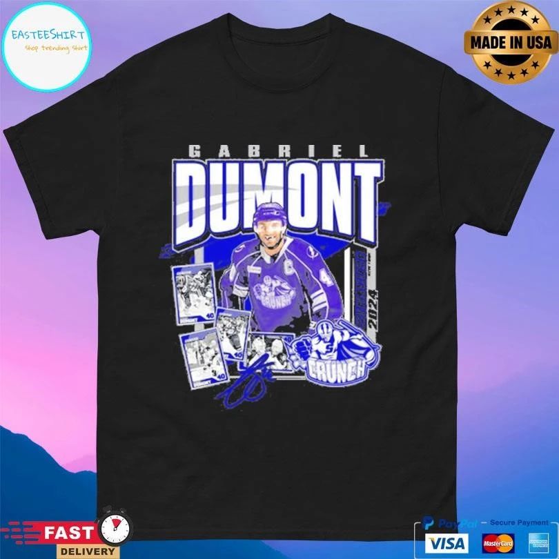 Gabriel Dumont Player Syracuse New York 2024 Crunch T-shirts