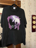 Vtg 2001 Ron English Art Tee XL Popaganda Black Spoof Parody Humor Artist Pops