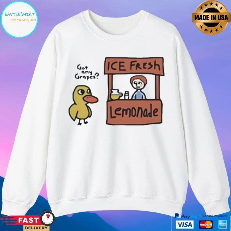 The Duck Song Got Any Grapes Ice Fresh Lemonade T-shirts