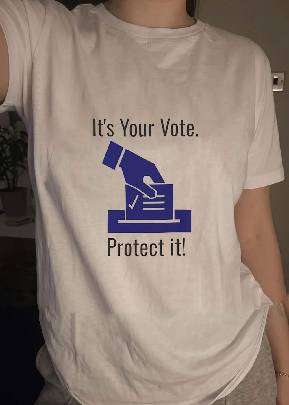 Vote Securely Election Ballot It Is Your Vote Protect It T-Shirt