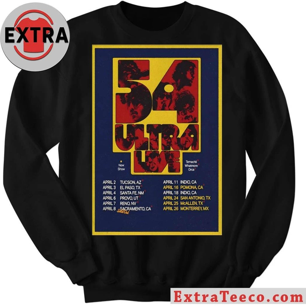 Poster 54ultra April Tour 2026 Shirt