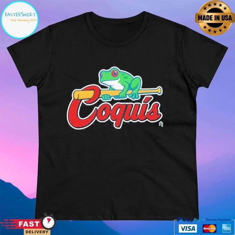 Coquís Frog Baseball T-shirts