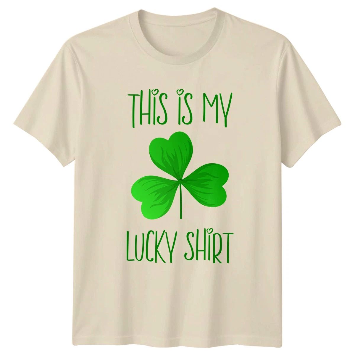 This Is My Lucky Shirt T-Shirt Shamrock St Patricks Day