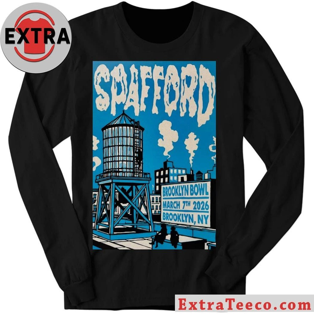 Spafford Brooklyn NY On March 7 2026 Tour Poster Shirt
