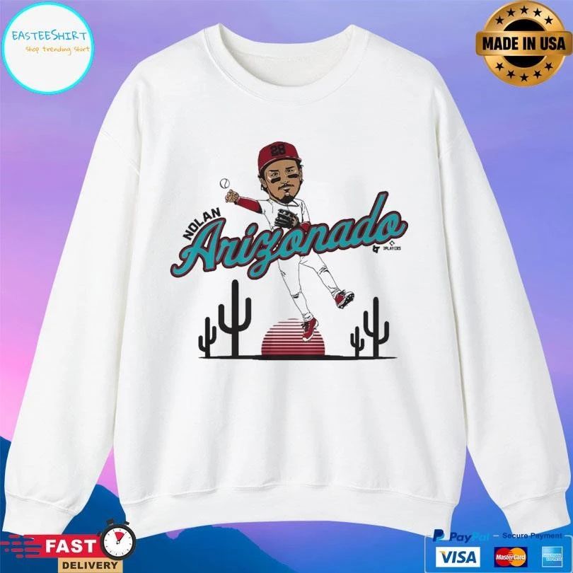 Arizona Diamondbacks Nolan Arenado Arizonado Caricature T-shirts