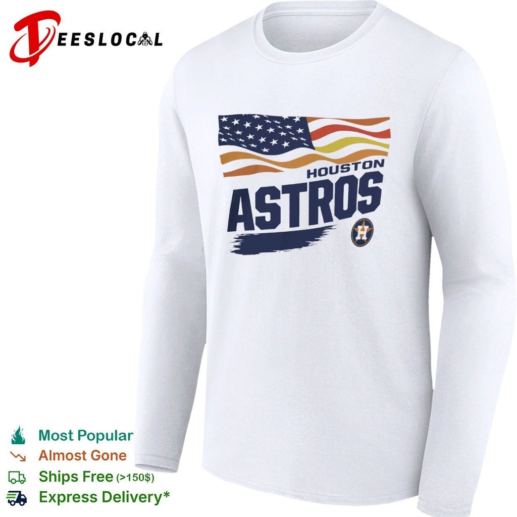 Houston Astros Starter Waving Flag MLB T-shirt