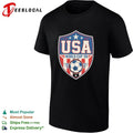 USA World Cup 26 Soccer Shield T-shirt