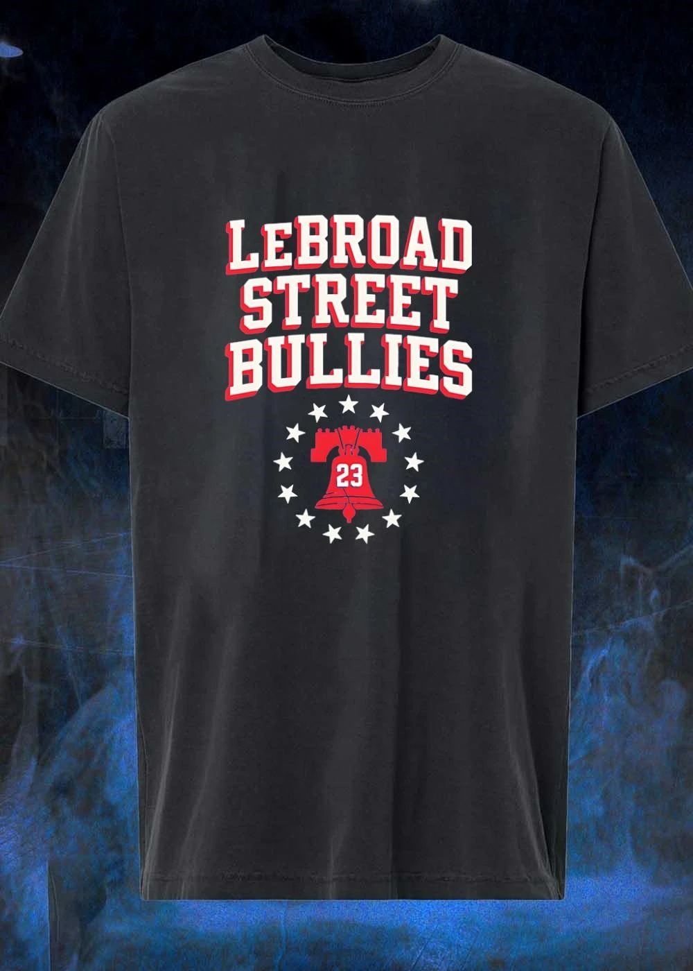LeBroad Street Bullies Liberty Bell 23 Basketball Philadelphia shirt
