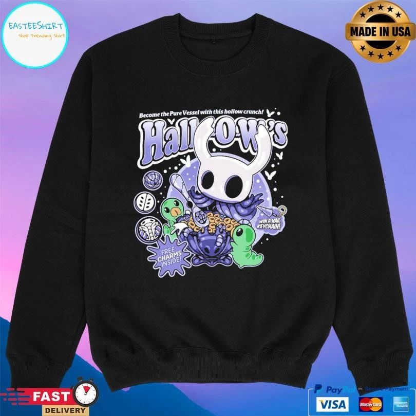 Become The Pure Vessel With This Hollow Crunch Hallow’s Crunch Cereal Win A Nail Keychain T-shirts