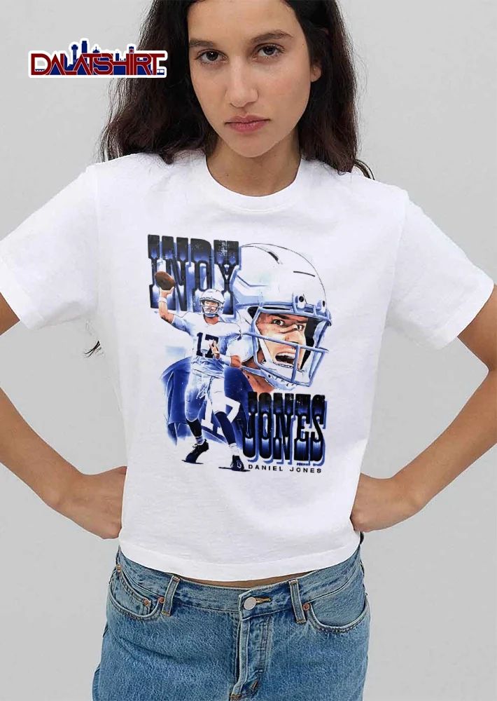 Indy Jones Daniel Quarterback Throwing Football Helmet Close Up shirt