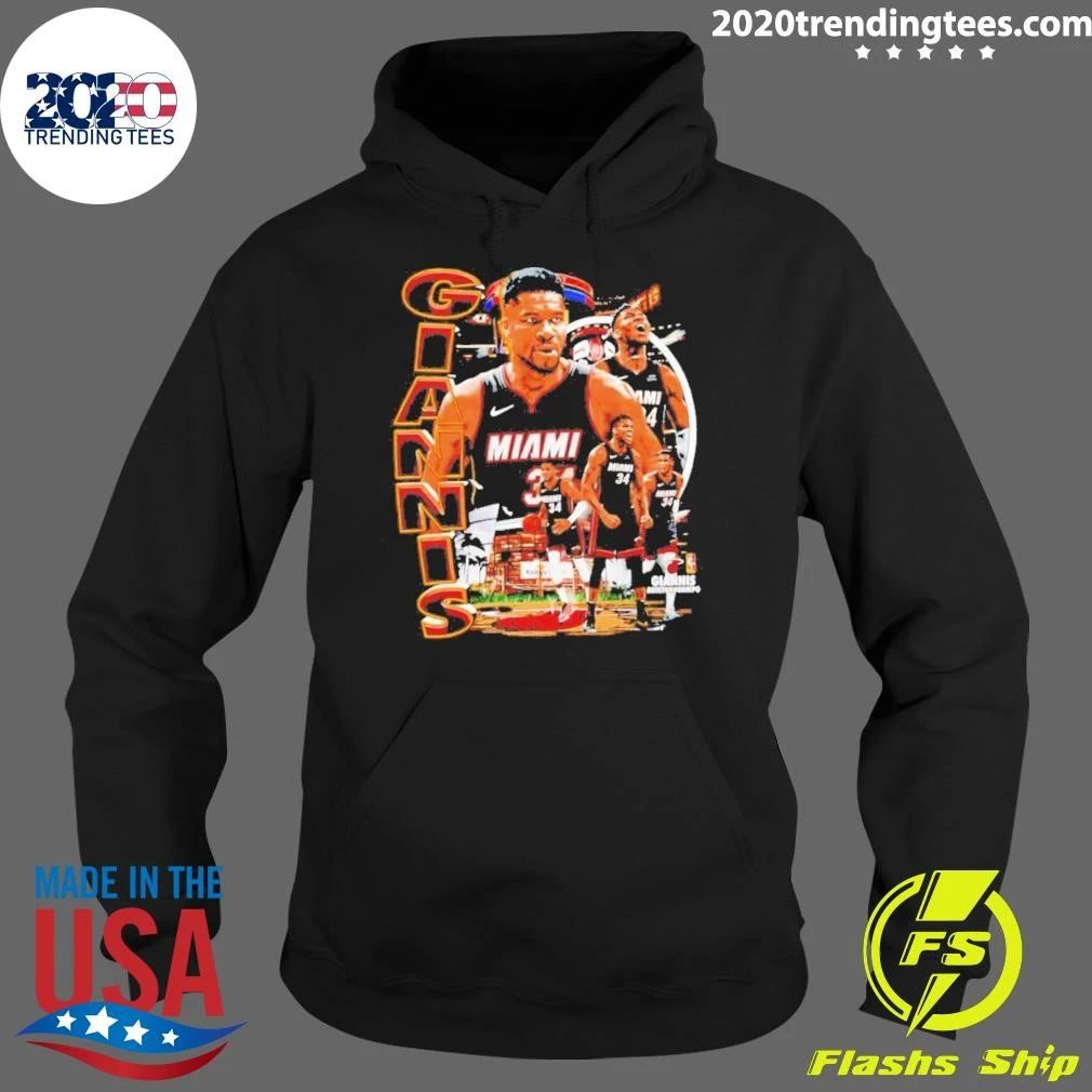 Giannis Antetokounmpo Miami Heat 90s Bootleg Vintage Shirt