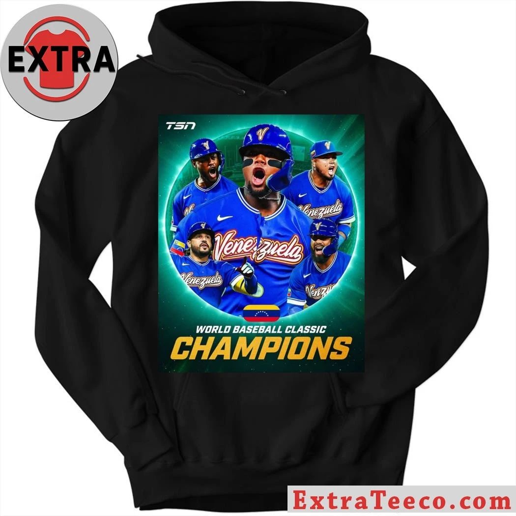 Venezuela won the 2026 World Baseball Classic, defeating the United States 3-2 Shirt