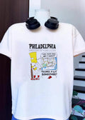 Philadelphia Phillies MLB Century Of Humiliation I Was There Dude And It Sucked Dombrowski Cartoon shirt