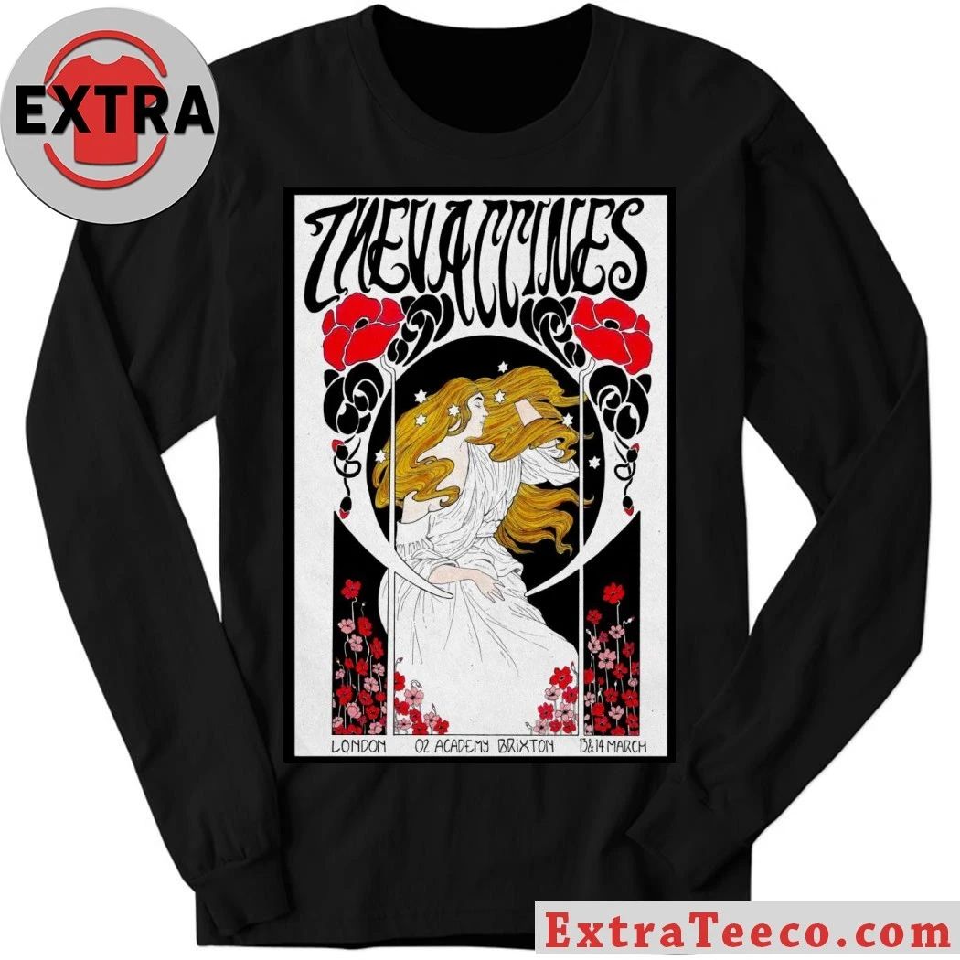 The Vaccines Mar 13-14 2026 Poster London Shirt