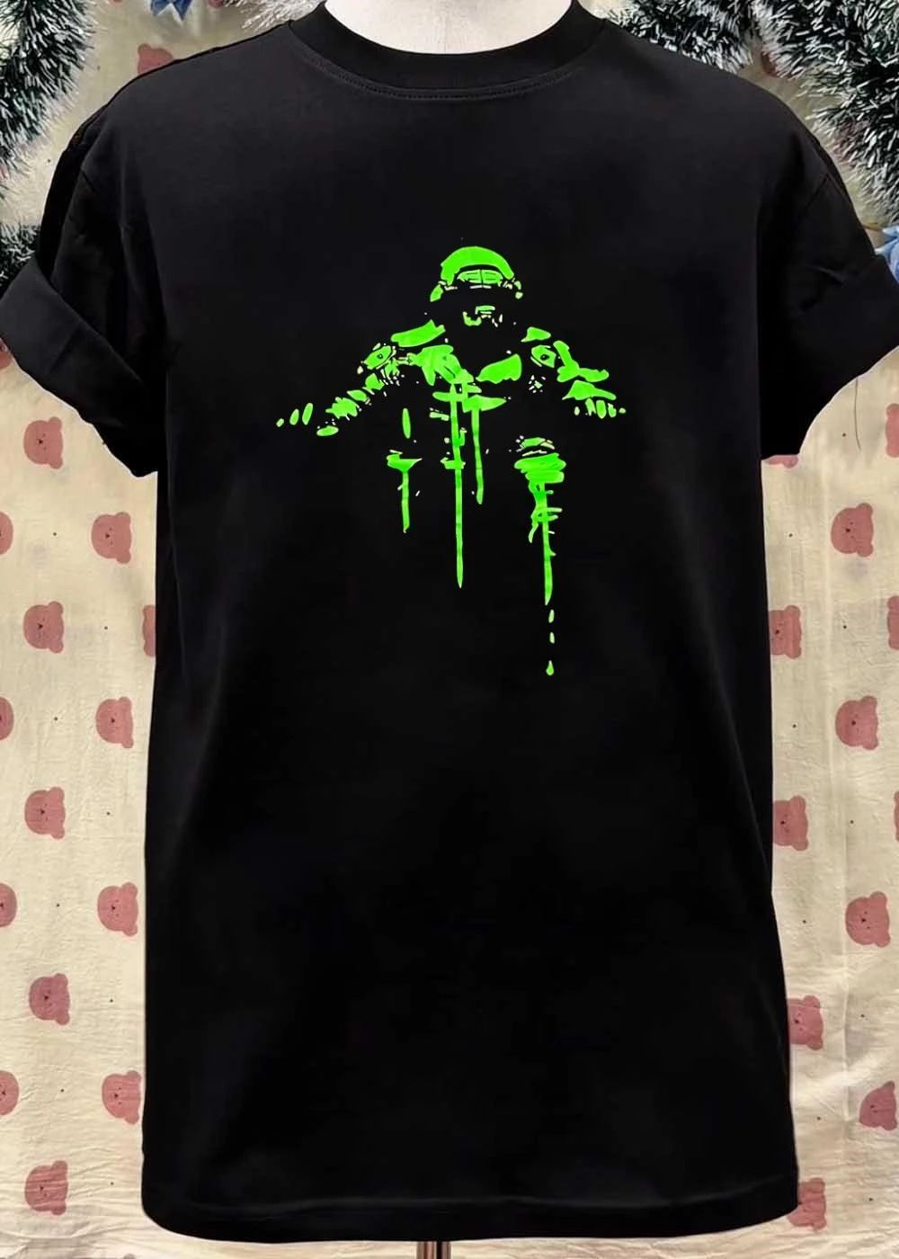 Doom Eternal Green Drip Praetor Suit Men’s shirt