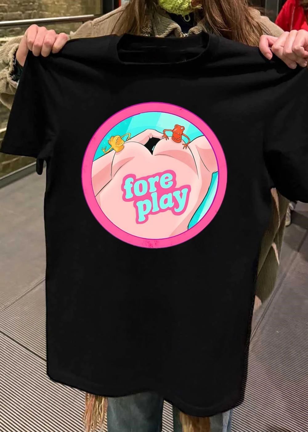 Monsters Fore Play Adult Humorous Graphic T-Shirt