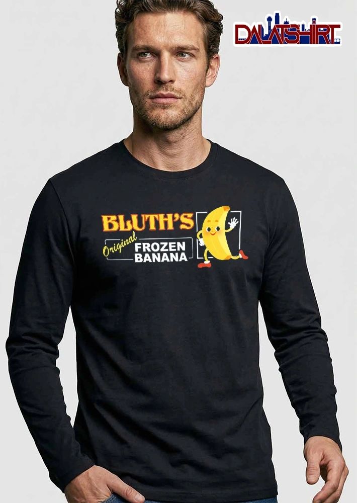 Bluths Original Frozen Banana Cartoon Mascot Character Waving Hand shirt