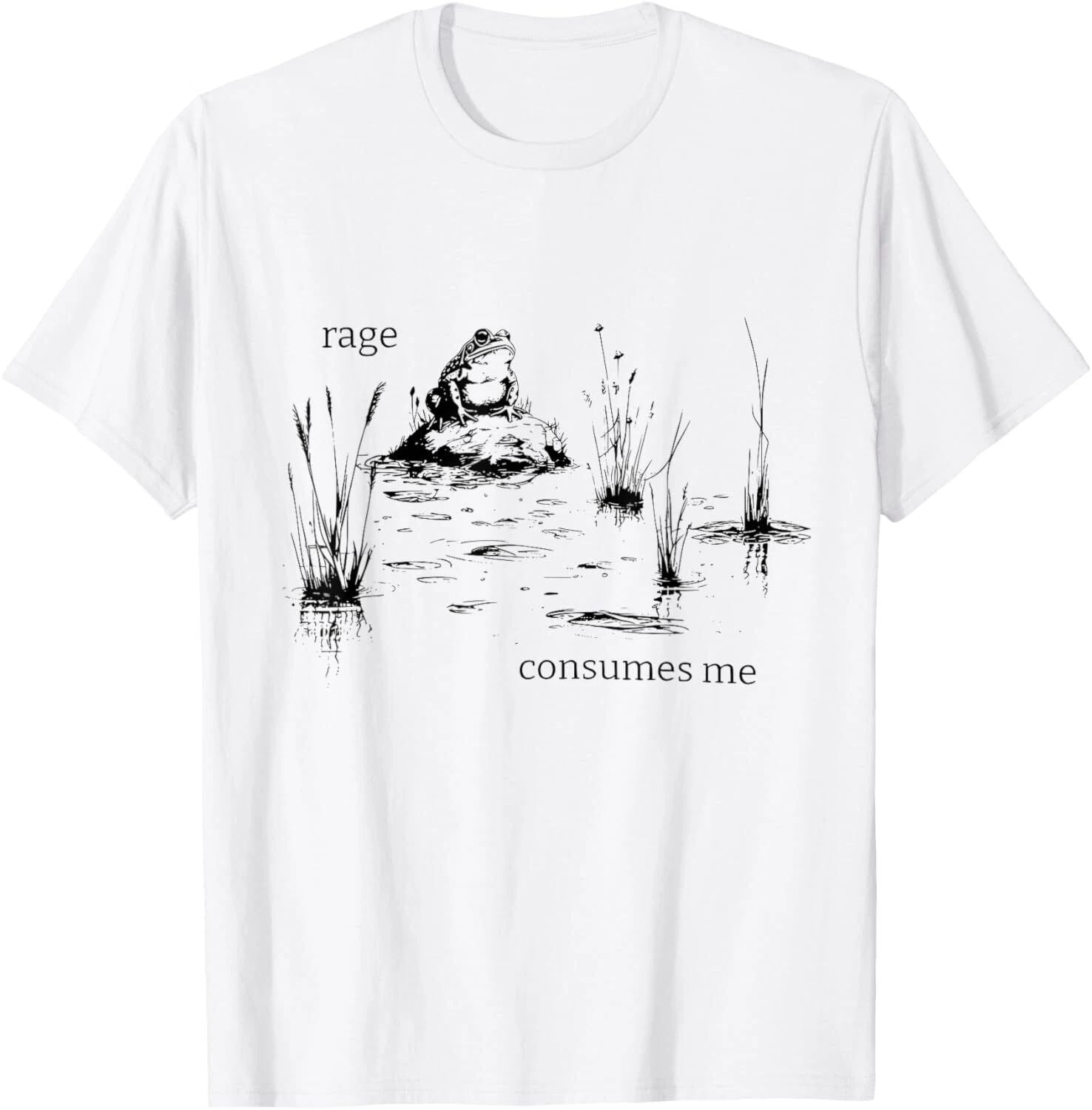 rage consumes me frog funny T-Shirt