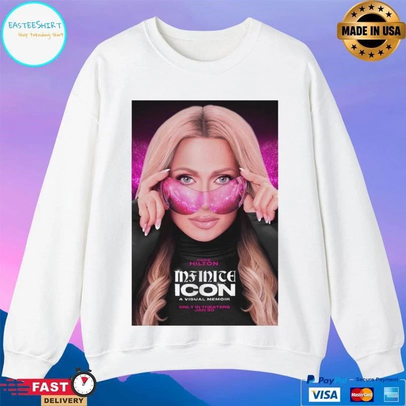 Paris Hilton Mfinice Icon A Visual Memoir Only In Theaters Jan Do T-shirts