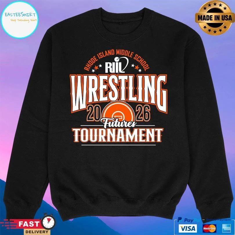 RIIL Rhode Island Middle School Wrestling Tutures Tournament 2026 T-shirts