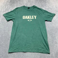 Oakley T Shirt Mens XL Teal Everyday Wear All Day Comfort Regular Fit Summer Tee