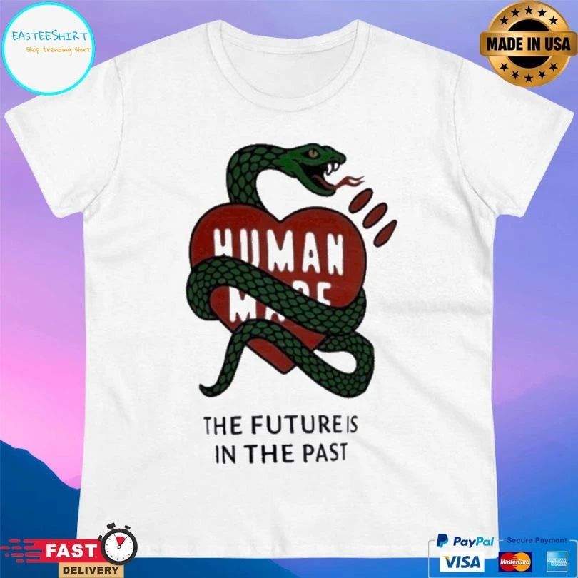 Snake Human Made The Futures Is In The Past T-shirts