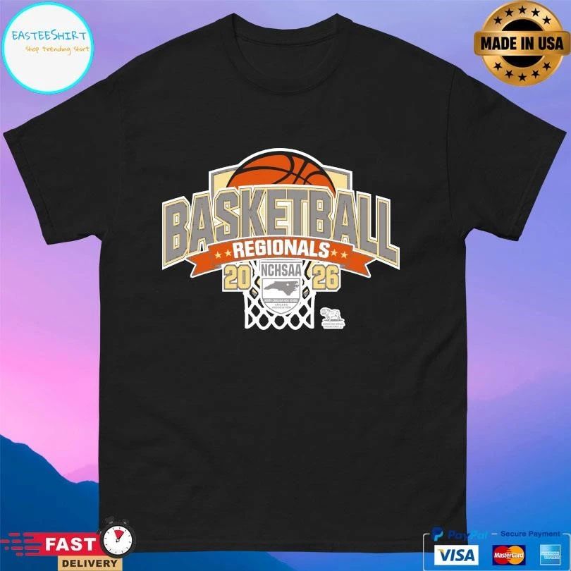 NCHSAA Basketball Regionals 2026 T-shirts