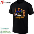Kylian Mbappe France National Football Team World Cup Champions 2026 T-shirt