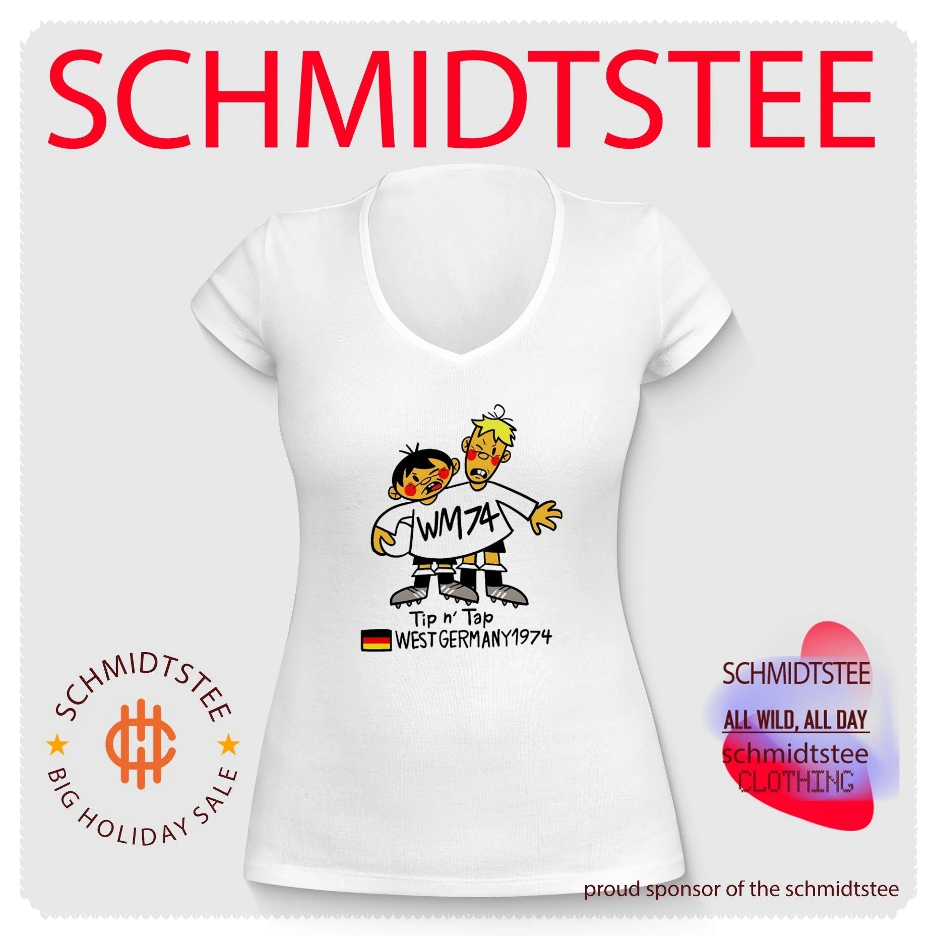 Tip n’ Tap West Germany 1974 World Cup Mascot shirt