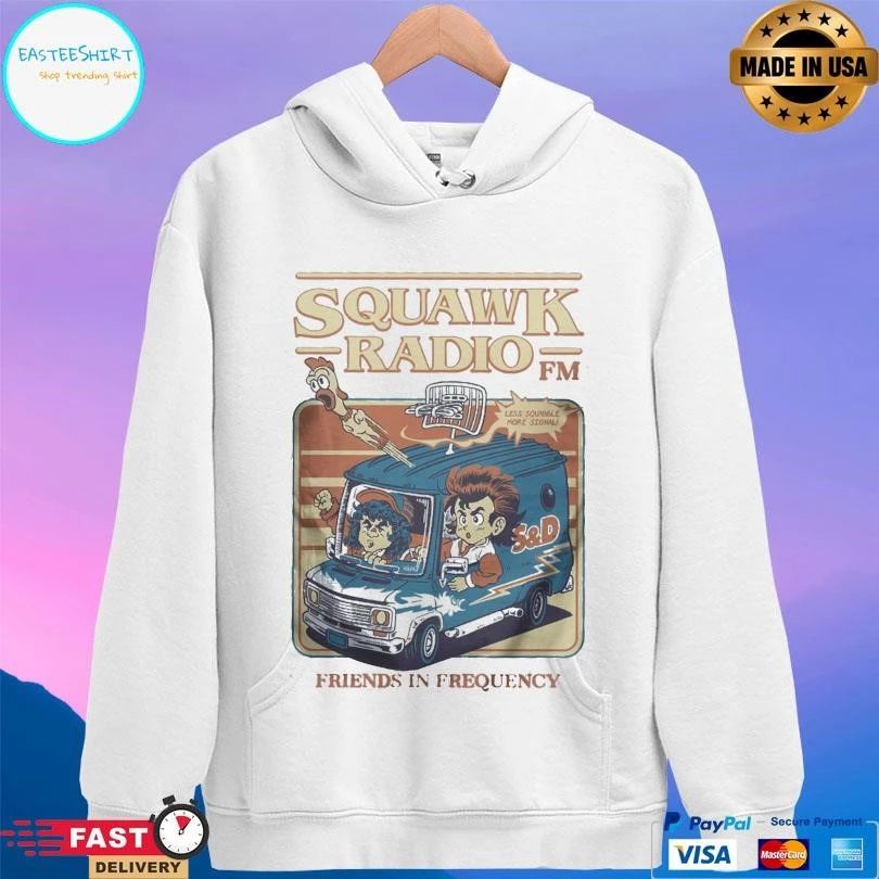 Squawk Radio Fm Friends In Frequency T-shirts